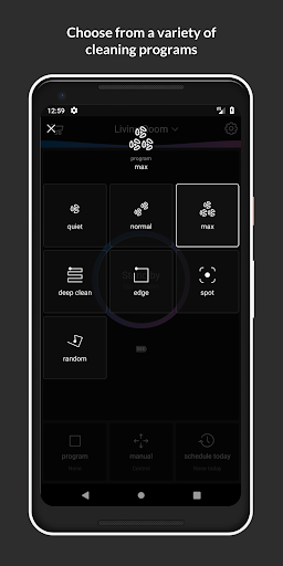 HomeWizard Cleaner Screen 3