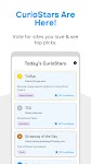 screenshot of CurioShuffle: Find Cool Sites