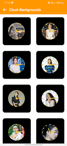 Zhao Liying Clock Wallpapers Screen 2