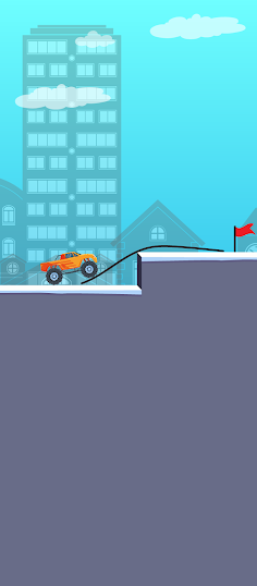Draw Bridge Games : Save Car - Screenshot 1