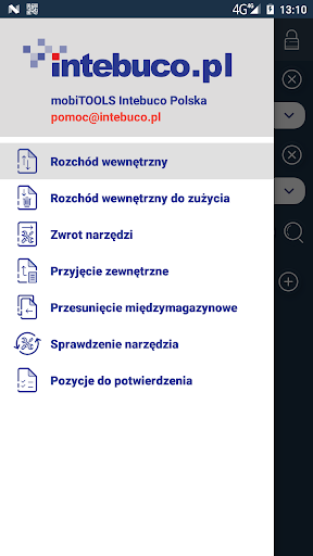 Android application mobiTOOLS screenshort