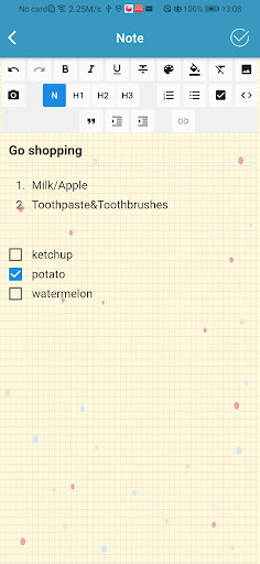 InNote Screen 2