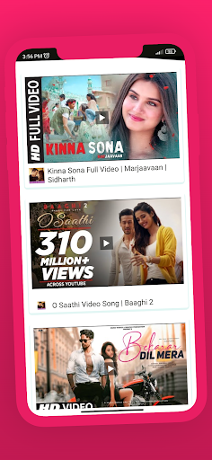 Hindi Video Song - Songs Screen 3