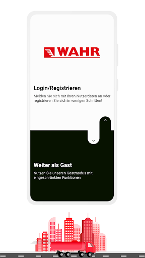 Android application Wahr screenshort