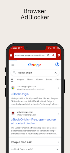 uBlock Origin  AdBlocker
