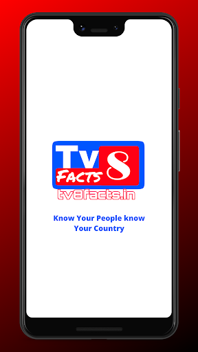 Android application Tv8 facts screenshort