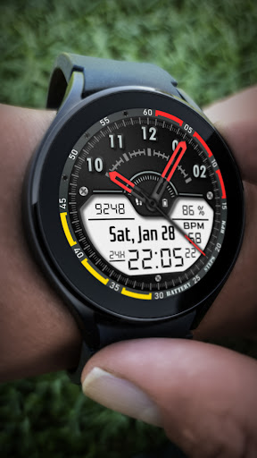 I1 - Sport Hybrid watch face Screen 3