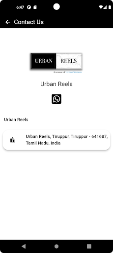 Urban Reels Screen 3