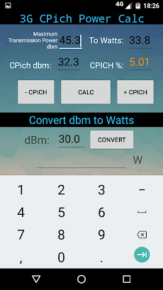 3G - CPICH Calculatorのおすすめ画像3