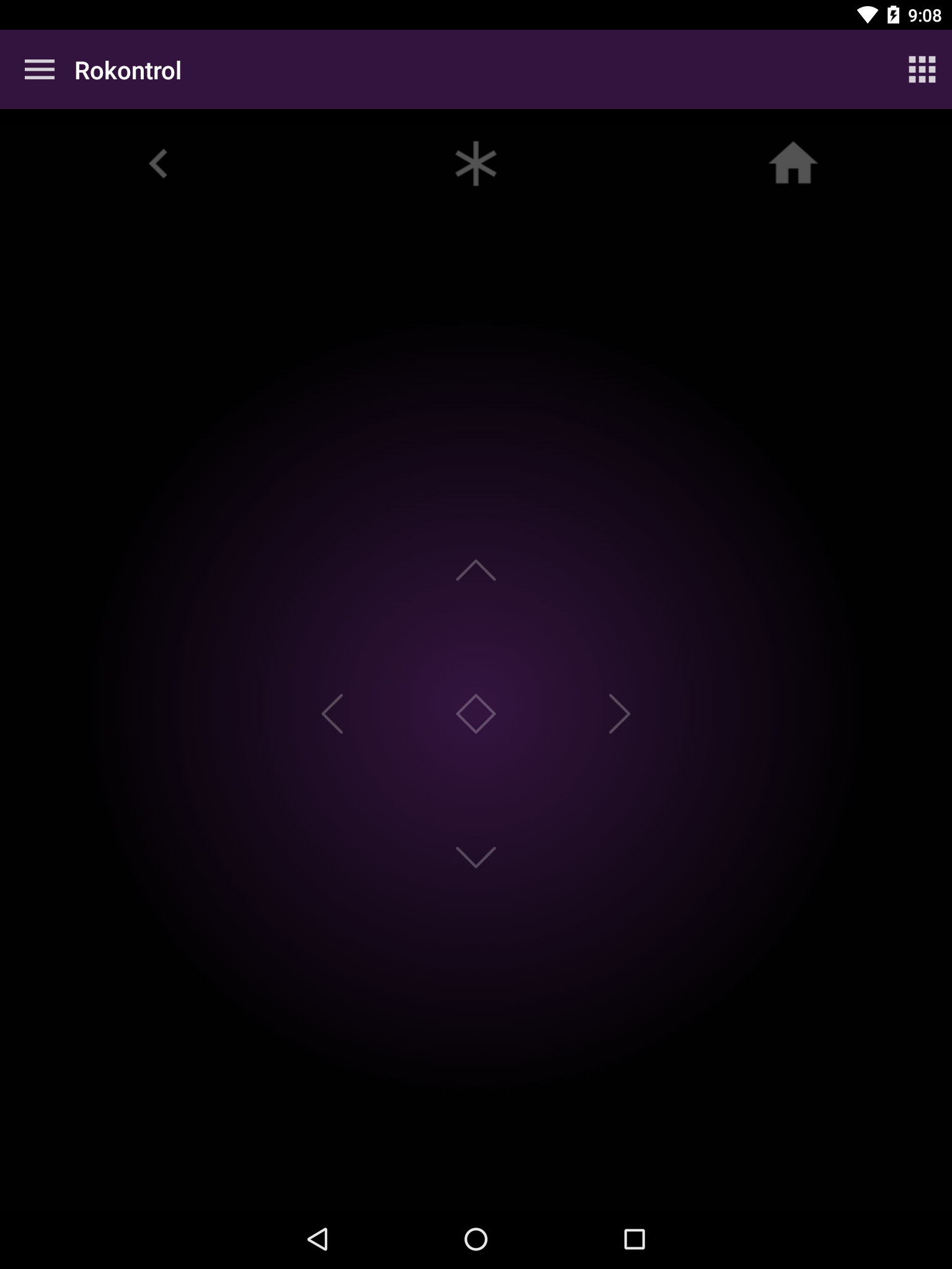 Android application Rokontrol screenshort