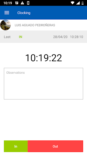 Epsilon 3 Clocking - Terminal Screen 2