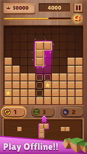 Wood Block Puzzle Apk Mod for Android [Unlimited Coins/Gems] 4