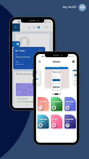 NUST - A Student App Screen 2