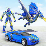 Cover Image of Download Dragon Robot Transforming Games: Car Robot Games .5 APK