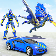 Dragon Robot Transforming Games: Car Robot Games  Icon