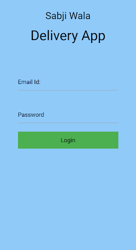 Android application Sabji Wala Delivery screenshort