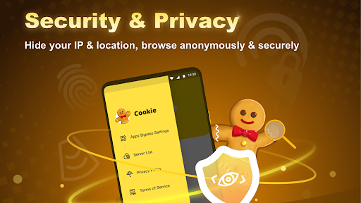 Android application Cookie - Fast & Secure Proxy screenshort
