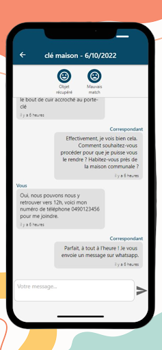 Android application PicoFind - Objets perdus screenshort