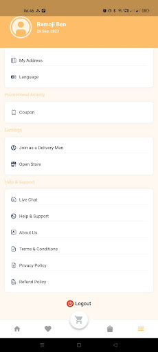 AorderZone Screen 3