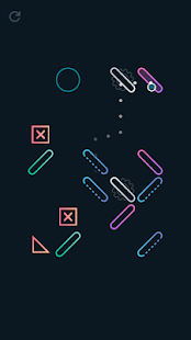 Glidey - Captura de pantalla del juego de rompecabezas mínimo