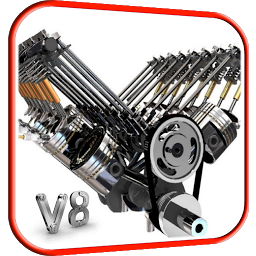 Imagen de icono Motor V8 3D Fondos Animados
