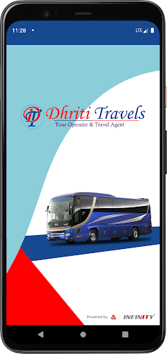 Android application Dhriti Travels screenshort