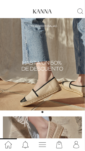 Android application Kanna Shoes: Boots and shoes screenshort