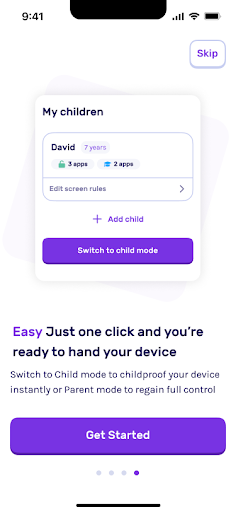 SuzyApp Parental Control App Screen 3