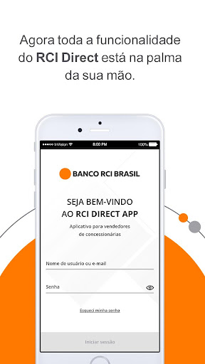 Android application RCI Direct Brasil screenshort