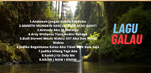 Android application Lagu Galau Mp3 screenshort