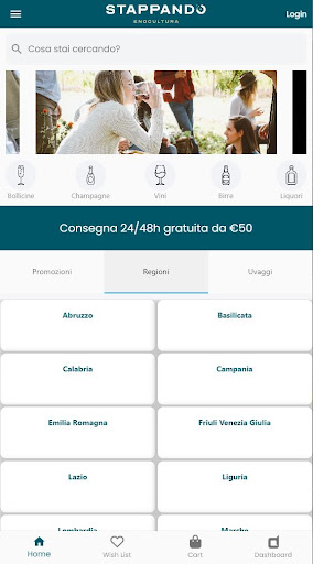 StappandoMobile Screen 2