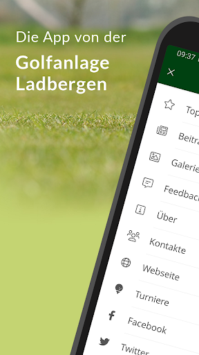 Android application Golfclub Ladbergen screenshort