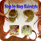 step by step - Hairstyles icon