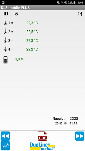 DLS mobile PLUS Screen 2