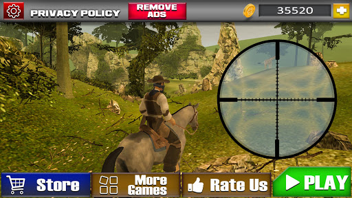 Western Cowboy & Mounted Shooting: Wild Hunt Games screenshots 1