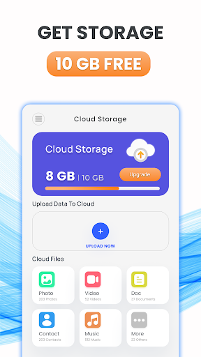 Cloud Storage App Data Backup