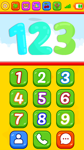 Android application Baby Phone for Toddlers Games screenshort