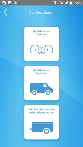 Aperçu de l'application