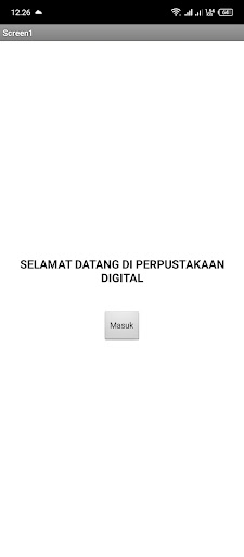Android application Perpustakaan STMIK PROFESIONAL screenshort