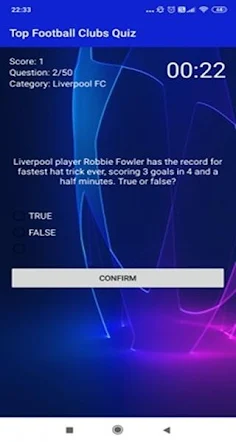 Football Quiz Game:  European  - Screenshot 3