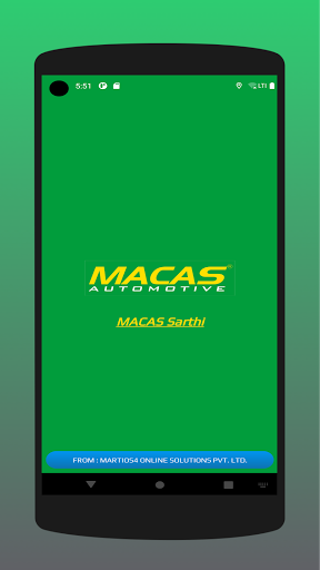 Android application MACAS Sarthi screenshort