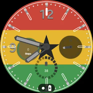 Ghana Flag Watchface