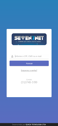 Android application Seven7NET screenshort