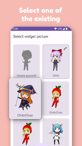 ChibiChan Chibi Widget Screen 2