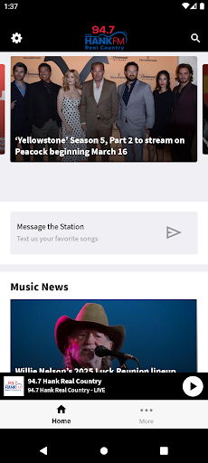 94.7 HANK Screenshot 1 - AppWisp.com