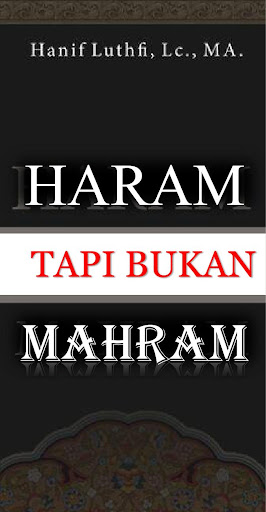 Android application Haram Tapi Bukan Mahram screenshort