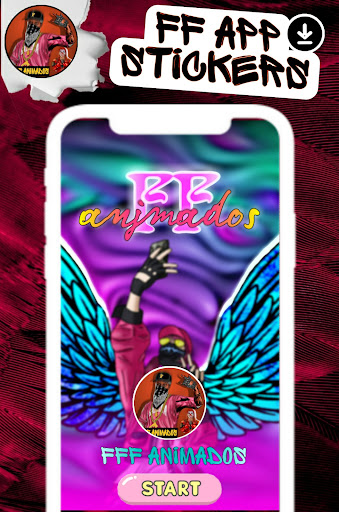 FFF FF Stickers - Animados