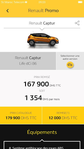Promo Renault Maroc Screen 3