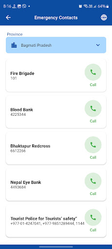 Visit Nepal Official Guide Screen 3