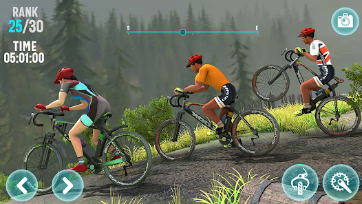 Screenshot 1 Juegos de Mountain Bike BMX android
